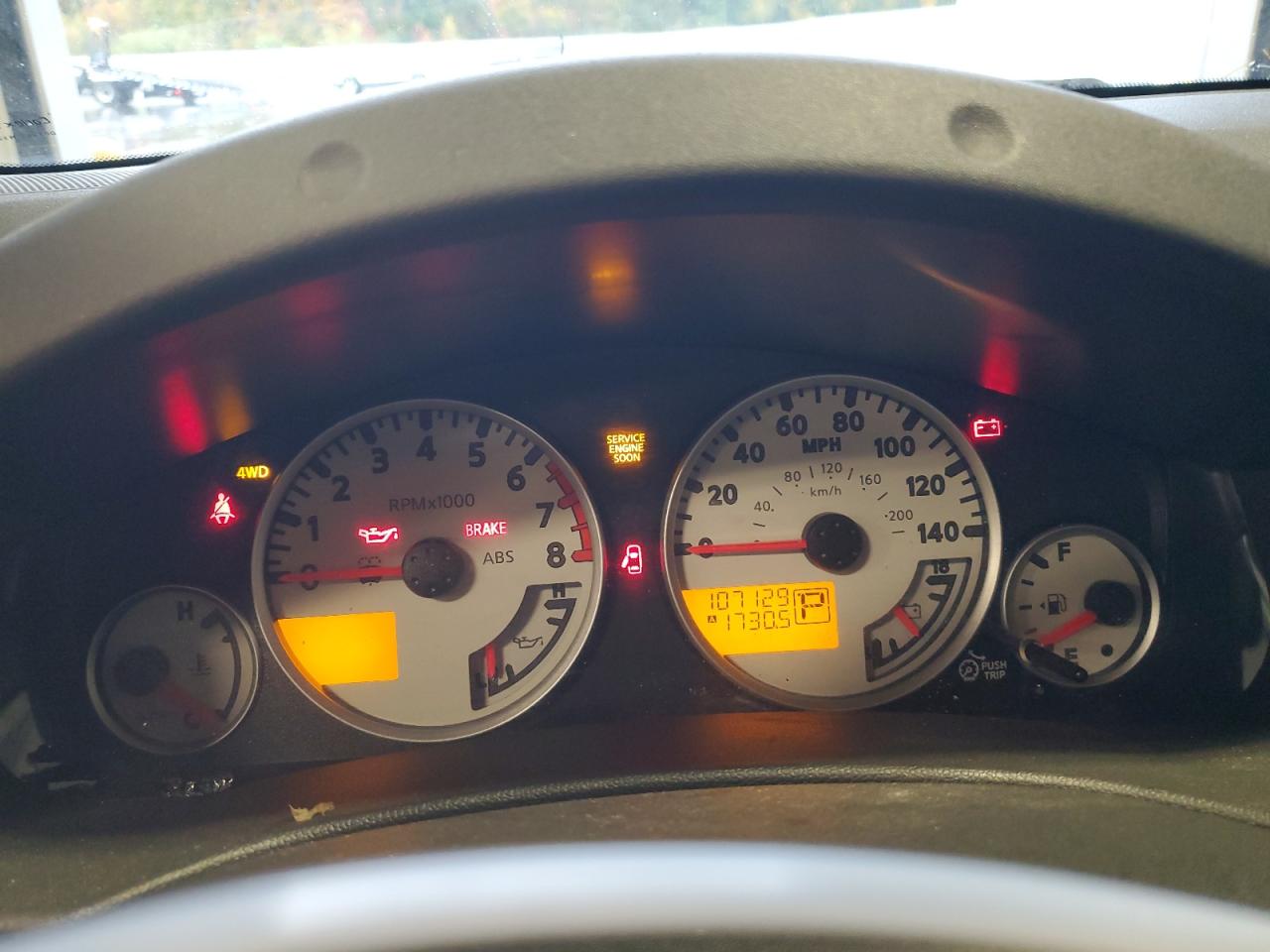 2011 Nissan XTerra VIN 5N1AN0NW7BC501760 Copart auction photo, all over damage thumbnail 9