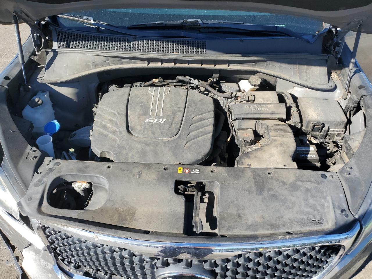 2017 KIA Sorento VIN 5XYPG4A5XHG227617 Copart auction photo, front end damage thumbnail 13