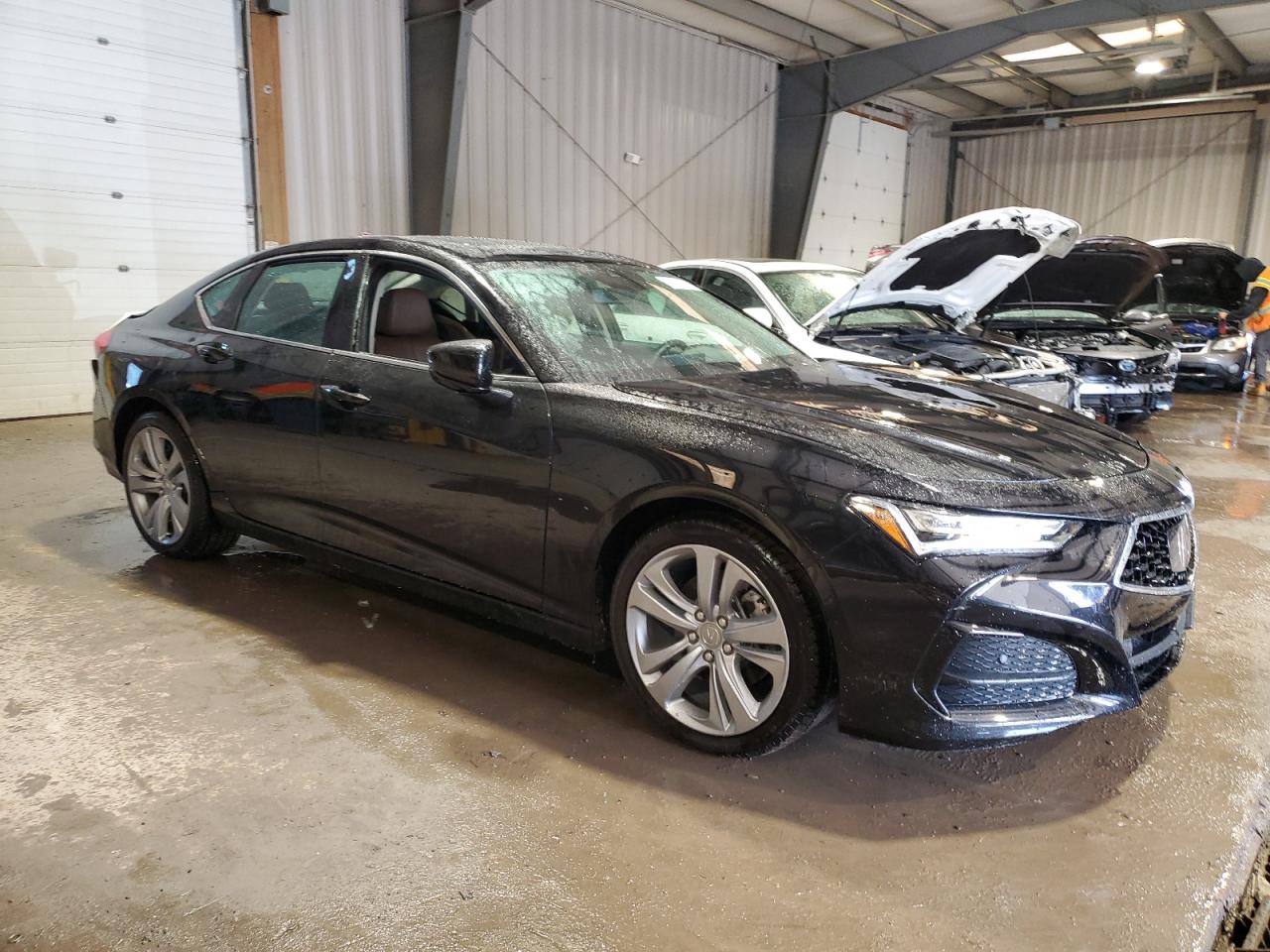 2021 Acura TLX VIN 19UUB6F42MA006599 Copart auction photo, rear end damage thumbnail 4