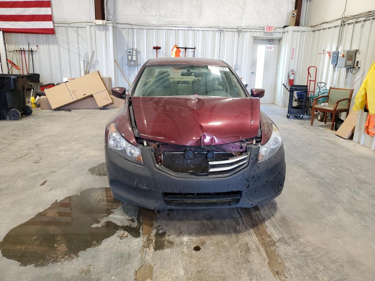 2012 Honda Accord VIN 1HGCP2F47CA098300 Copart auction photo, front end damage thumbnail 5