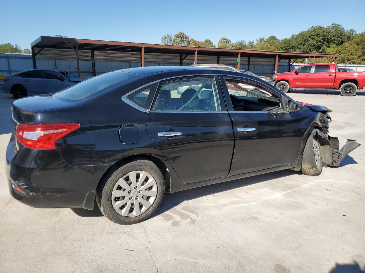 2019 Nissan Sentra VIN 3N1AB7AP6KY217180 Copart auction photo, front end / mechanical damage thumbnail 3