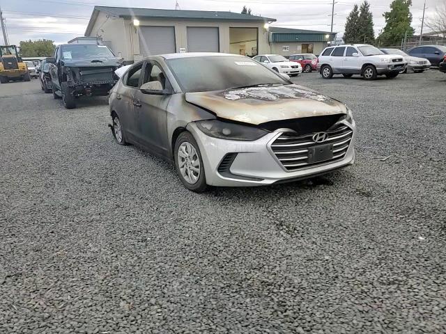 2017 Hyundai Elantra VIN 5NPD74LF8HH054178 Copart auction photo, vandalism / burn damage thumbnail 11