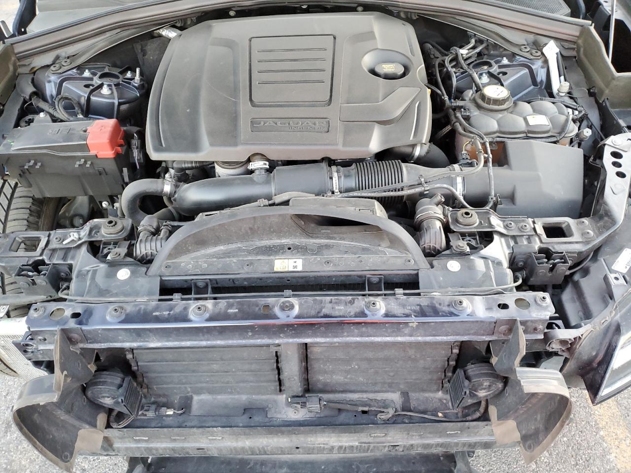 2018 Jaguar F-Pace VIN SADCL2GX2JA287862 Copart auction photo, front end / side damage thumbnail 12