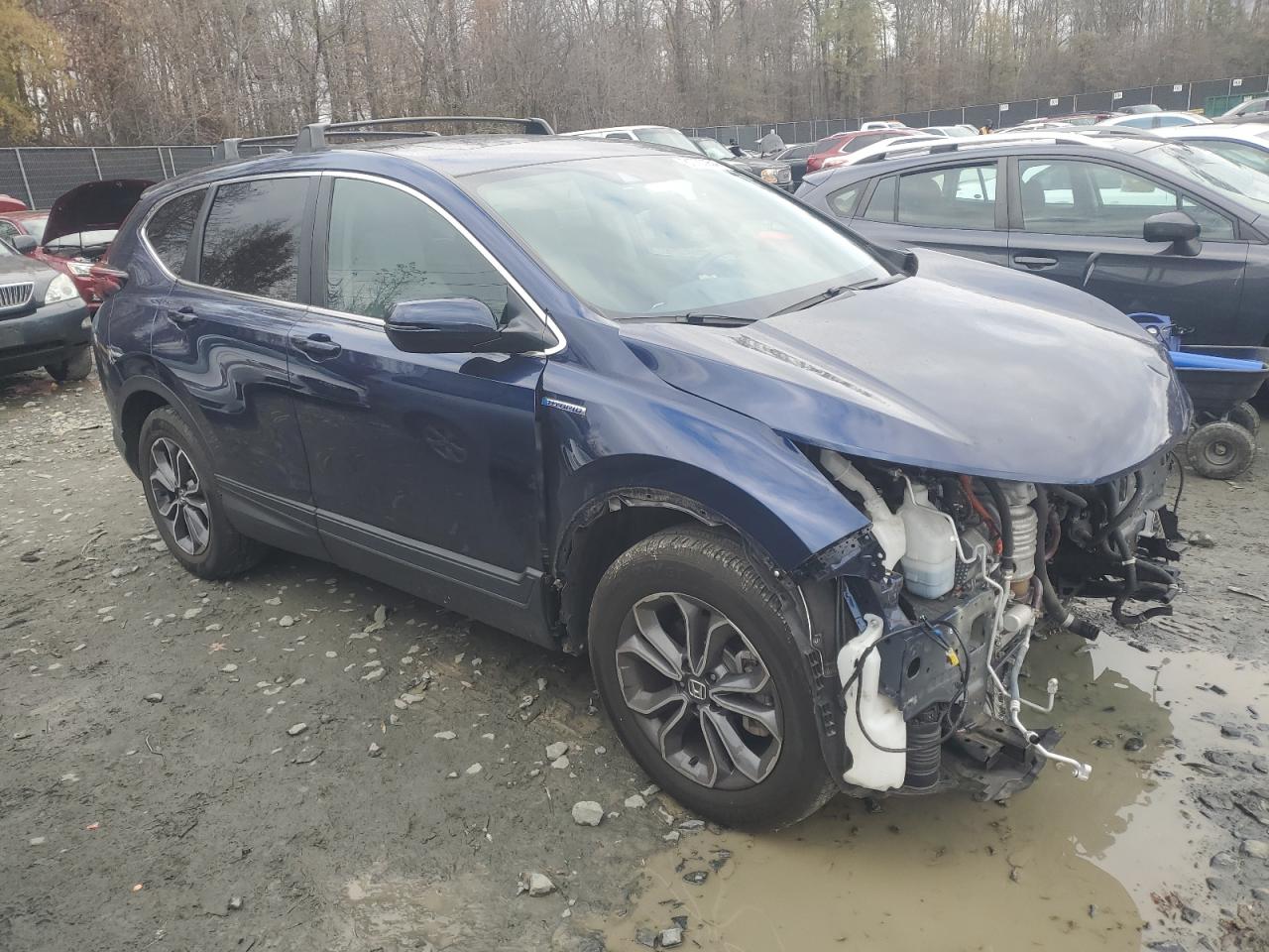 2021 Honda CR-V VIN 7FART6H88ME004532 Copart auction photo, front end / mechanical damage thumbnail 4
