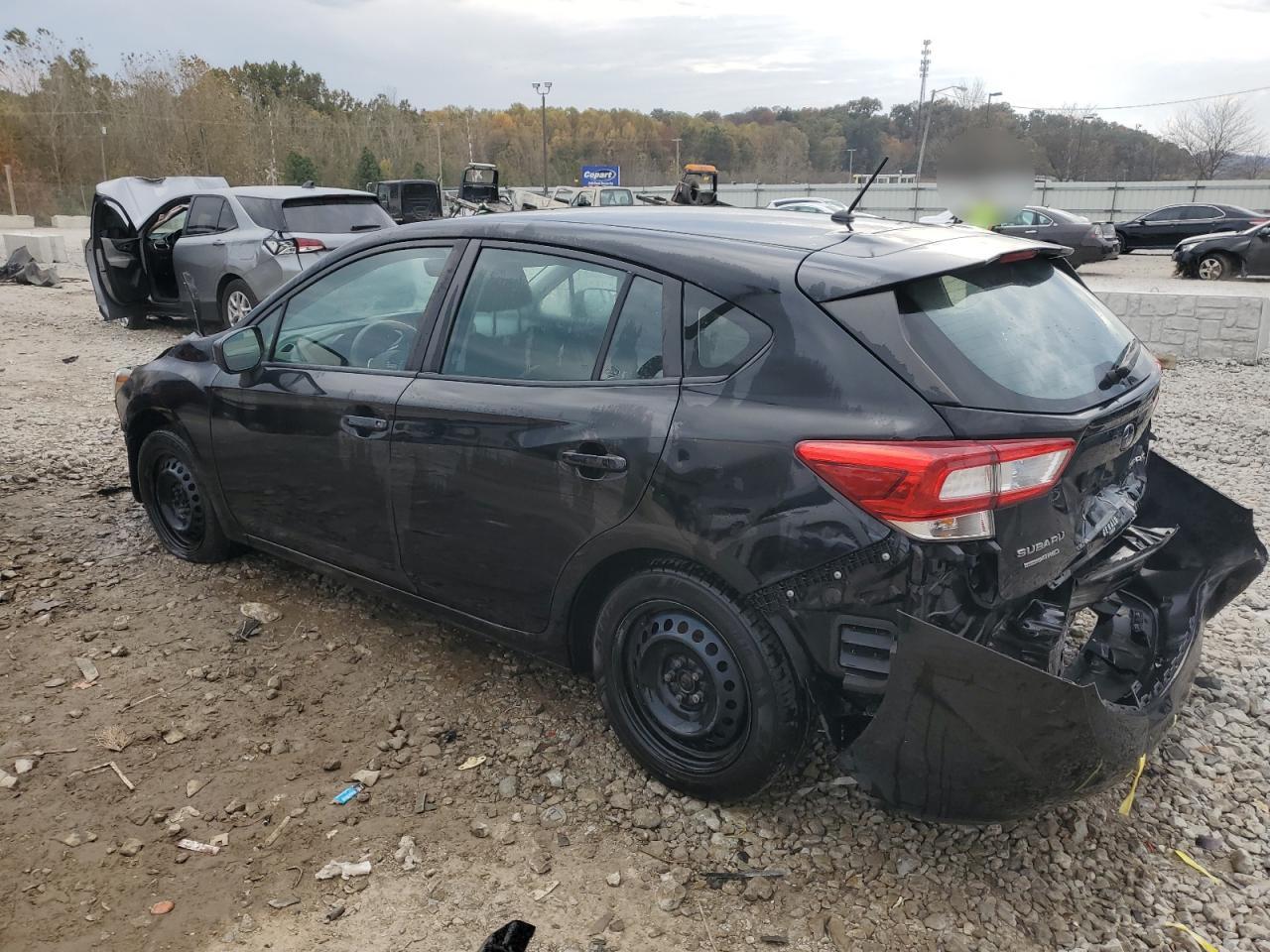 2019 Subaru Impreza VIN 4S3GTAB66K3734091 Copart auction photo, front end / rear end damage thumbnail 2