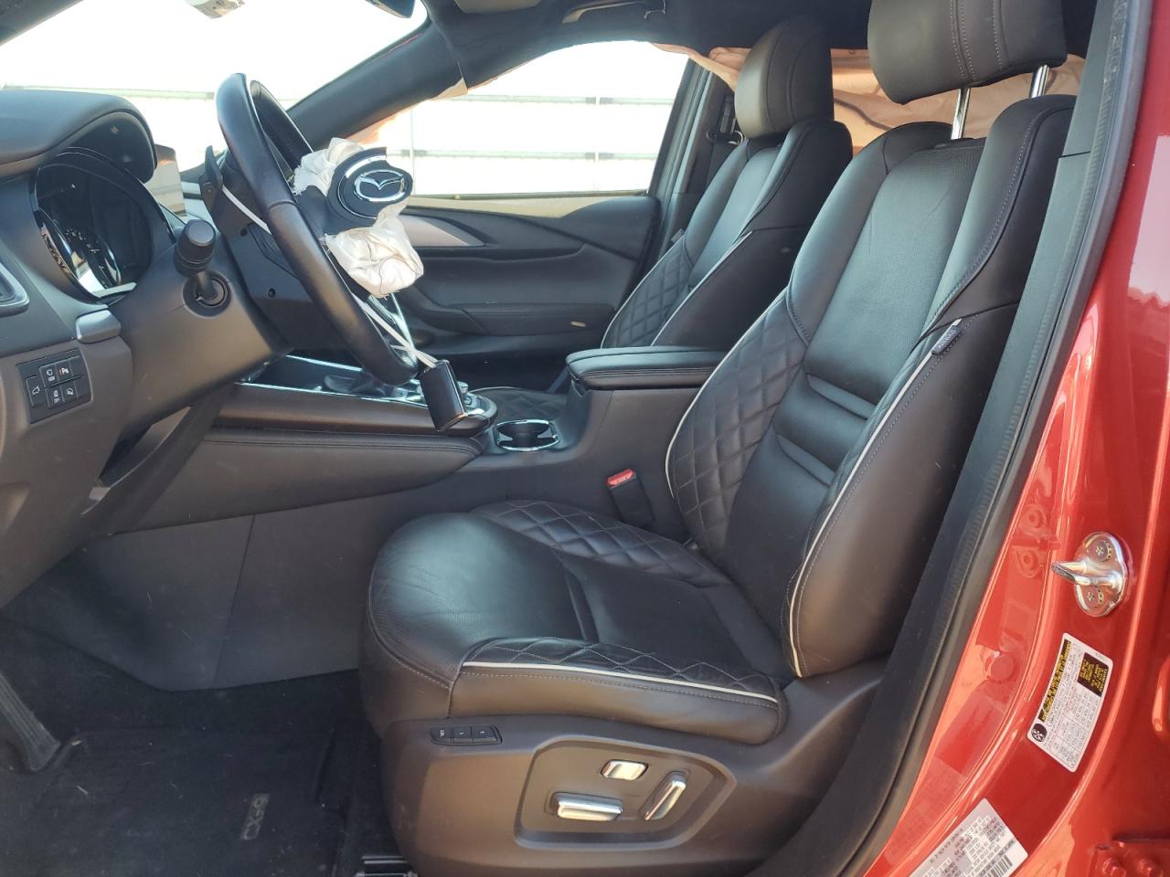 2022 Mazda CX-9 VIN JM3TCBEY8N0617529 Copart auction photo, all over damage thumbnail 7