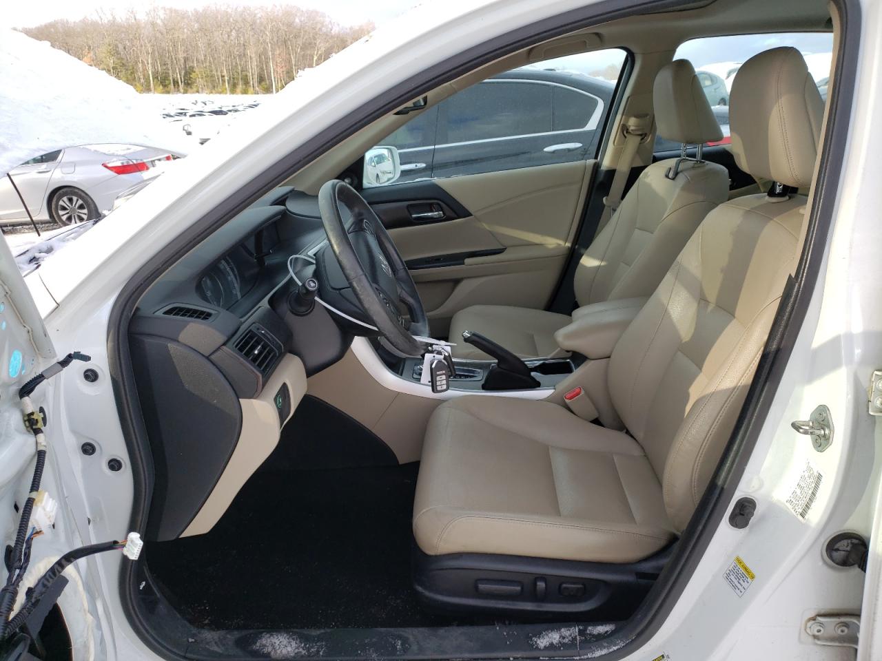 2014 Honda Accord VIN 1HGCR2F87EA111272 Copart auction photo, side / rear end damage thumbnail 7
