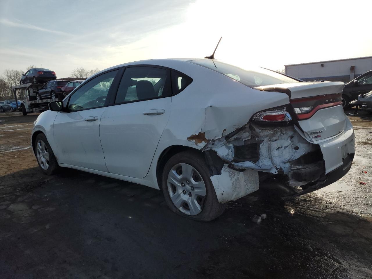 2015 Dodge Dart VIN 1C3CDFAA7FD174066 Copart auction photo, rear end / front end damage thumbnail 2