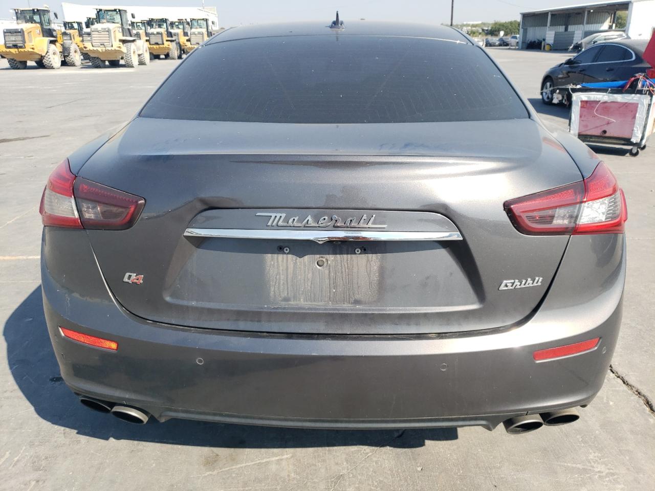 2014 Maserati Ghibli VIN ZAM57RTA7E1085782 Copart auction photo, front end damage thumbnail 6