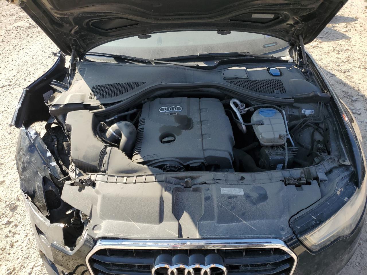 2015 Audi A6 VIN WAUCFAFC7FN013579 Copart auction photo, front end damage thumbnail 11