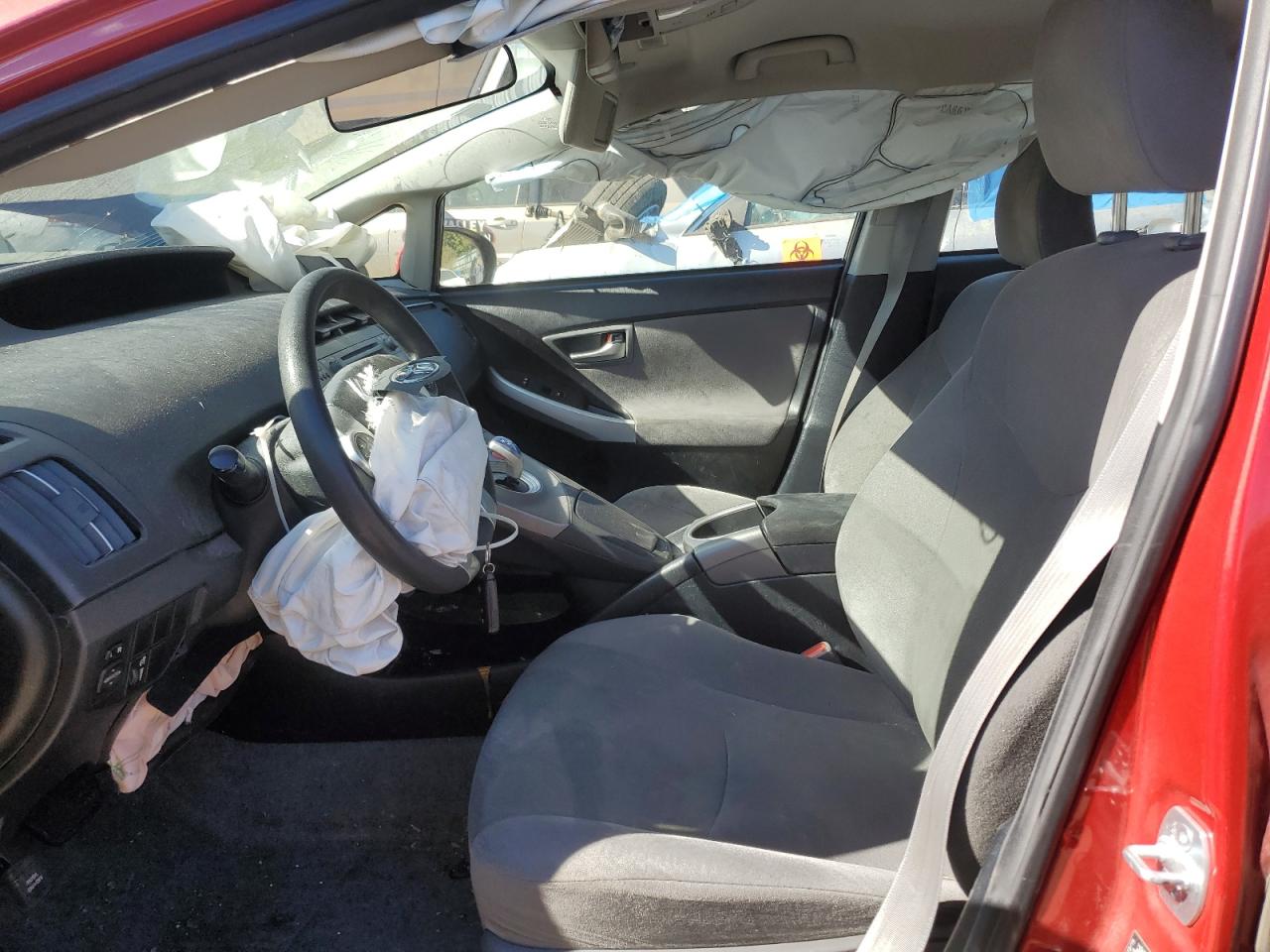 2015 Toyota Prius VIN JTDKN3DU3F0482223 Copart auction photo, front end / minor dent/scratches damage thumbnail 7