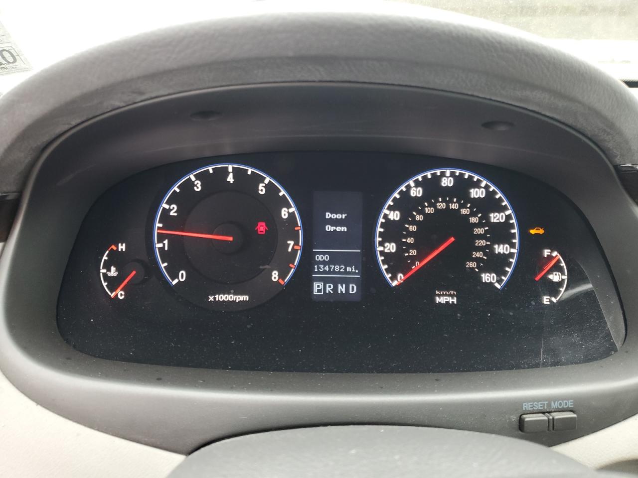 2011 Hyundai Azera VIN KMHFC4DF8BA559442 Copart auction photo, front end / side damage thumbnail 9