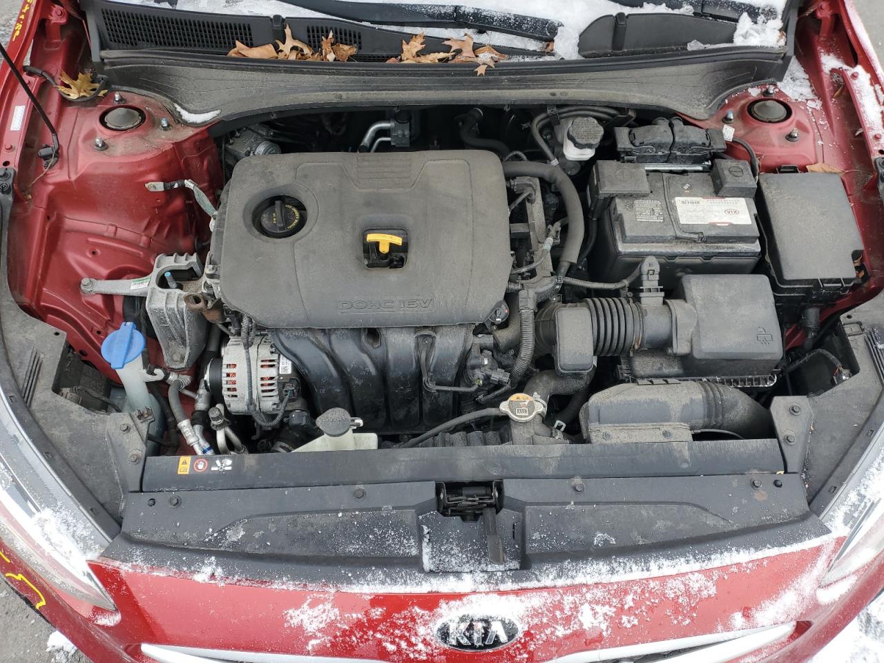 2019 KIA Forte VIN 3KPF24AD8KE117770 Copart auction photo, side damage thumbnail 11