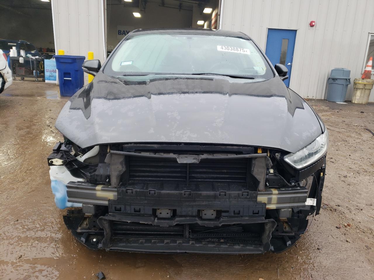 2016 Ford Fusion VIN 3FA6P0H76GR212019 Copart auction photo, front end / side damage thumbnail 5