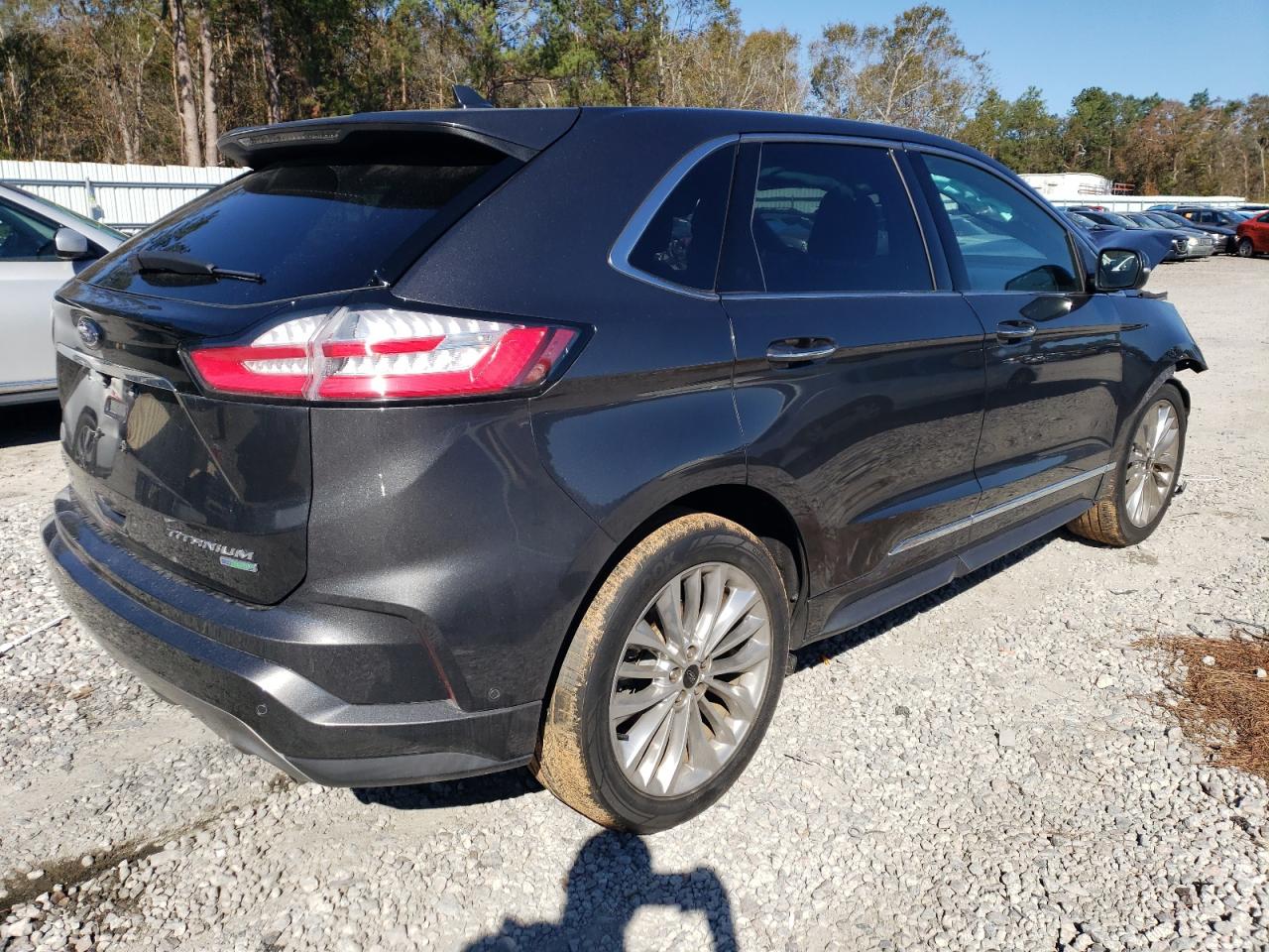 2020 Ford Edge VIN 2FMPK3K94LBA53577 Copart auction photo, side / minor dent/scratches damage thumbnail 3