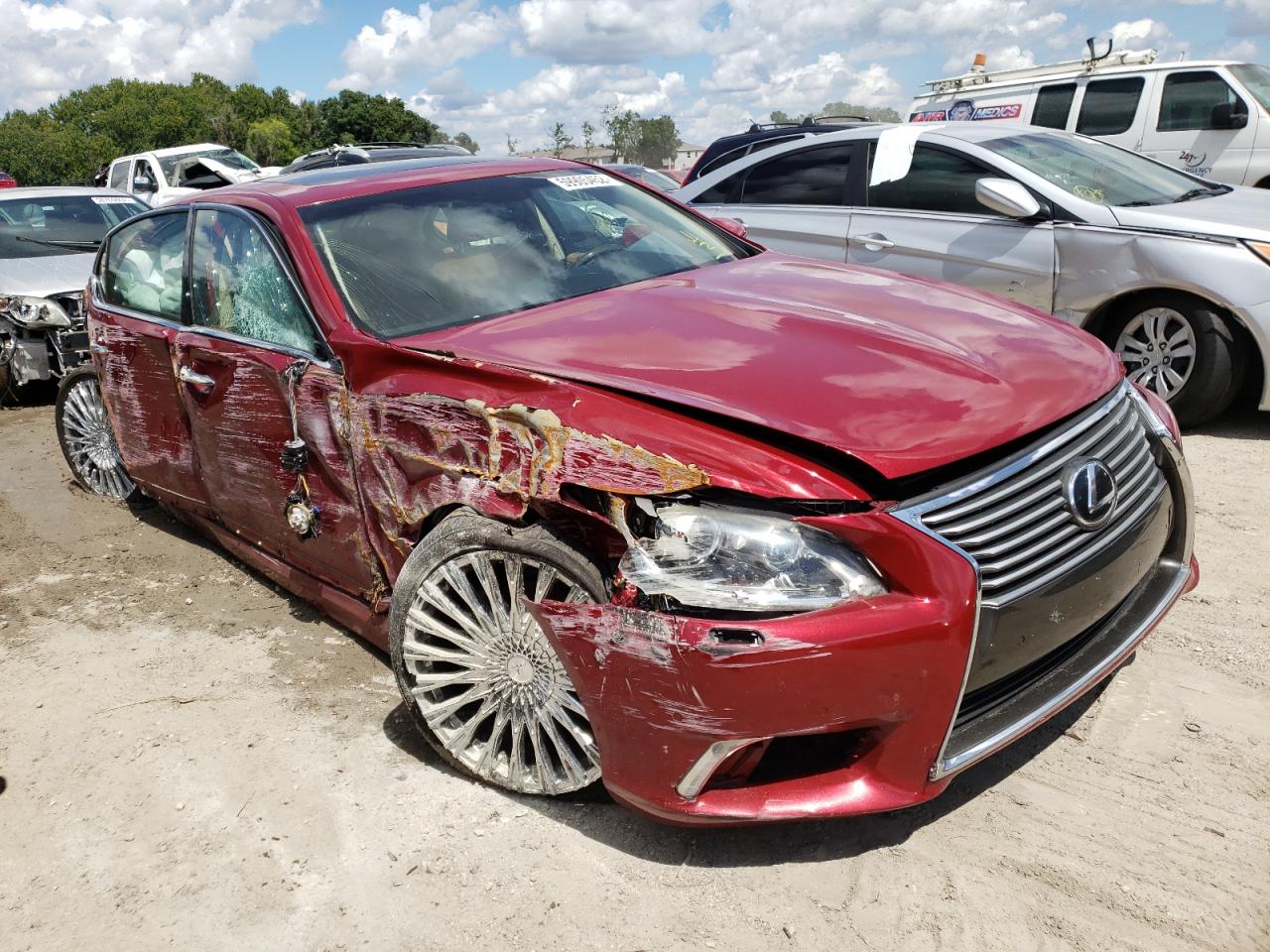 2013 Lexus LS VIN JTHBL5EF4D5123186