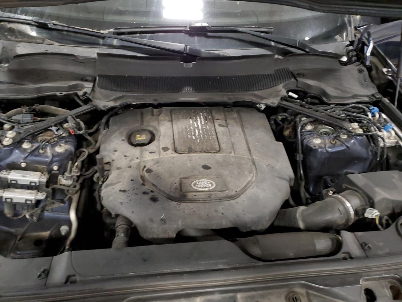 2017 Land Rover Discovery VIN SALRRBBK5HA038586 Copart auction photo, front end / mechanical damage thumbnail 12