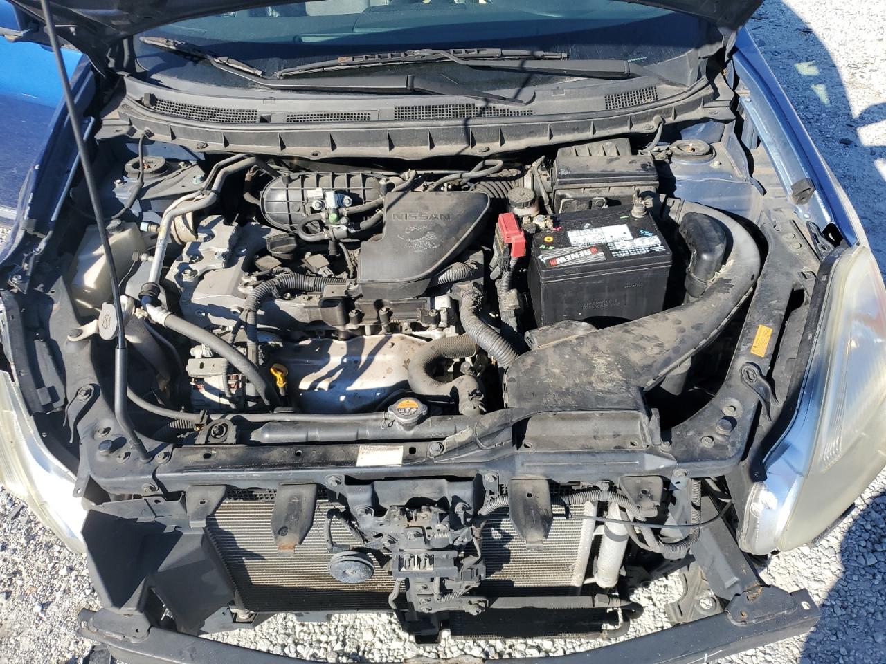 2011 Nissan Rogue VIN JN8AS5MT8BW188738 Copart auction photo, front end / side damage thumbnail 12