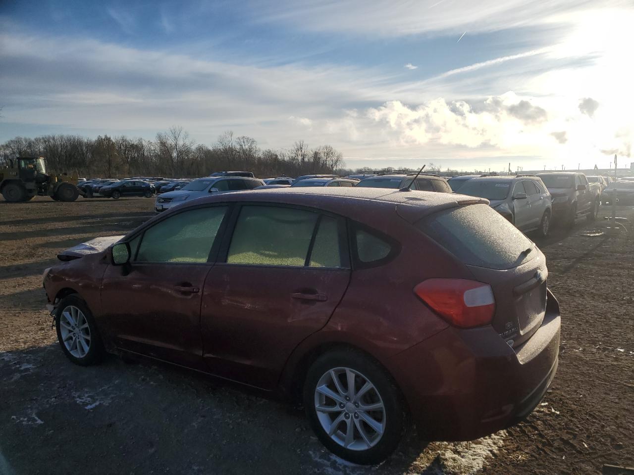 2014 Subaru Impreza VIN JF1GPAC64EH339813 Copart auction photo, front end damage thumbnail 2
