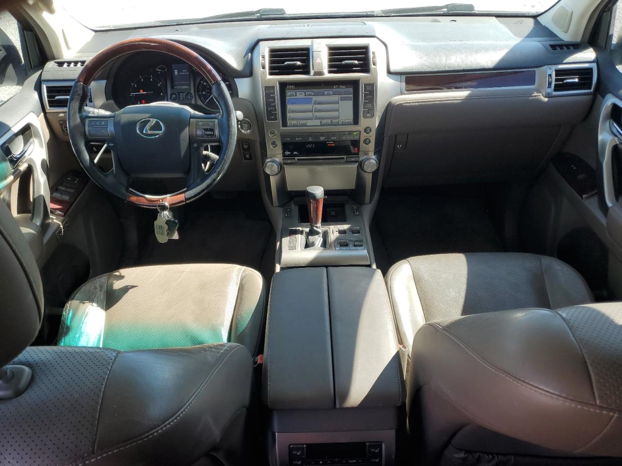 2011 Lexus GX VIN JTJJM7FX1B5022887 Copart auction photo, front end damage thumbnail 8