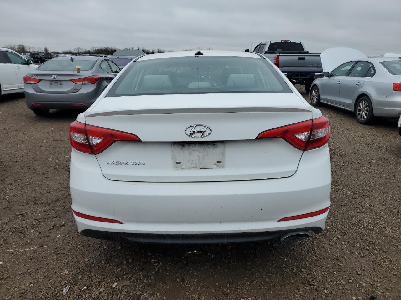 2016 Hyundai Sonata VIN 5NPE24AFXGH405645 Copart auction photo, front end damage thumbnail 6