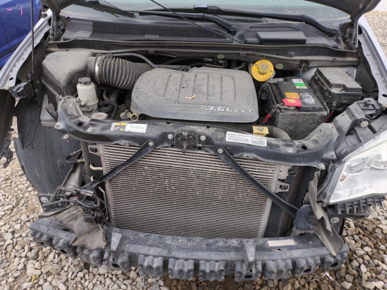 2014 Chrysler Town & Country VIN 2C4RC1BG9ER394903 Copart auction photo, front end damage thumbnail 11