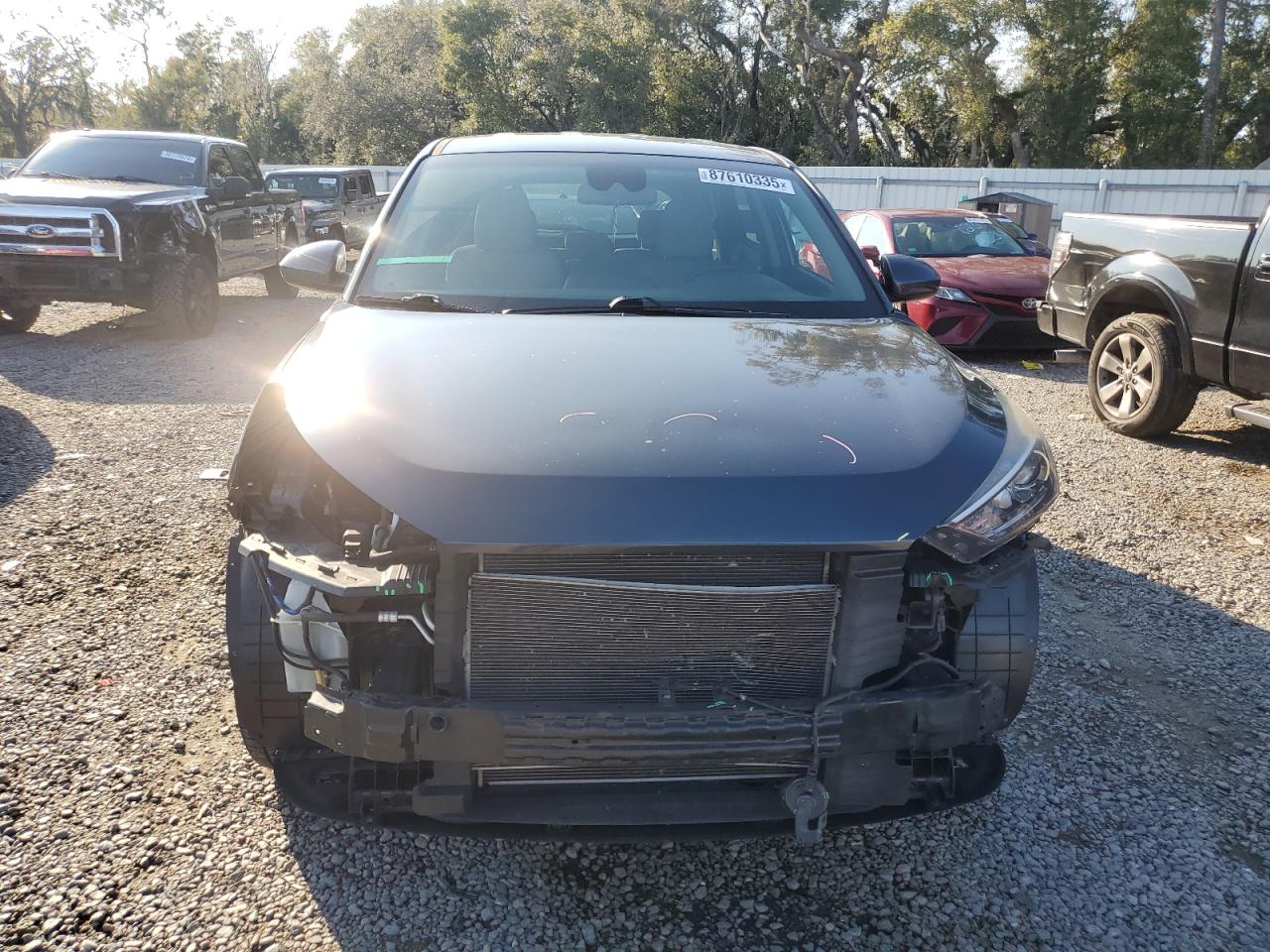 2020 Hyundai Tucson VIN KM8J23A49LU109552 Copart auction photo, all over damage thumbnail 5