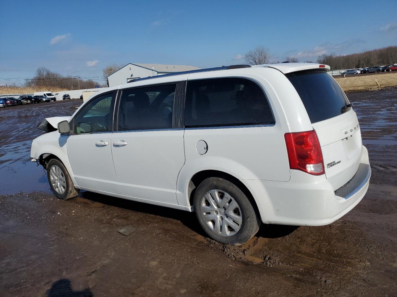 2019 Dodge Caravan VIN 2C4RDGCG8KR562380 Copart auction photo, front end damage thumbnail 2