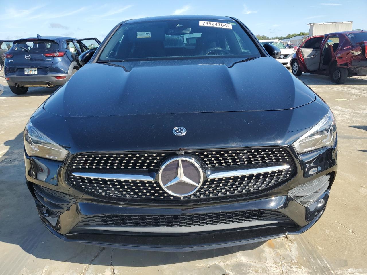 2021 Mercedes-Benz CLA-klasse VIN W1K5J4GB3MN154640 Copart auction photo, water/flood damage thumbnail 5