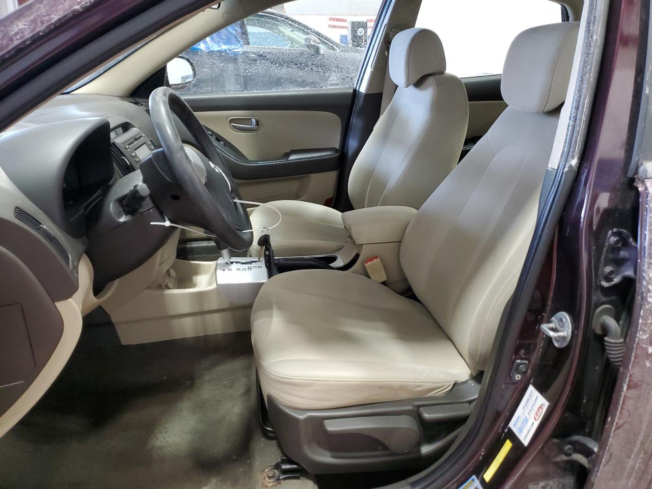 2008 Hyundai Elantra VIN KMHDU46DX8U581577 Copart auction photo, front end damage thumbnail 7