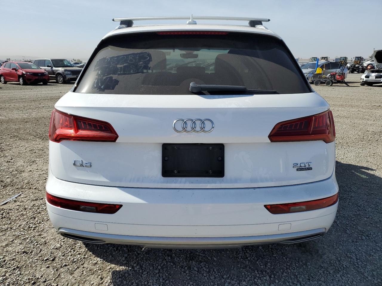 2018 Audi Q5 VIN WA1ANAFY2J2118852 Copart auction photo, front end / side damage thumbnail 6