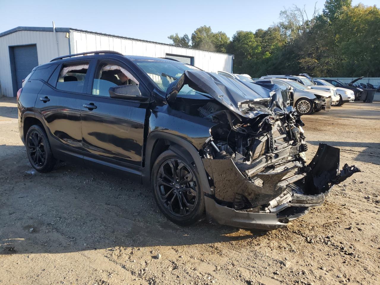 2020 GMC Terrain VIN 3GKALMEV1LL298416 Copart auction photo, front end / rear end damage thumbnail 4