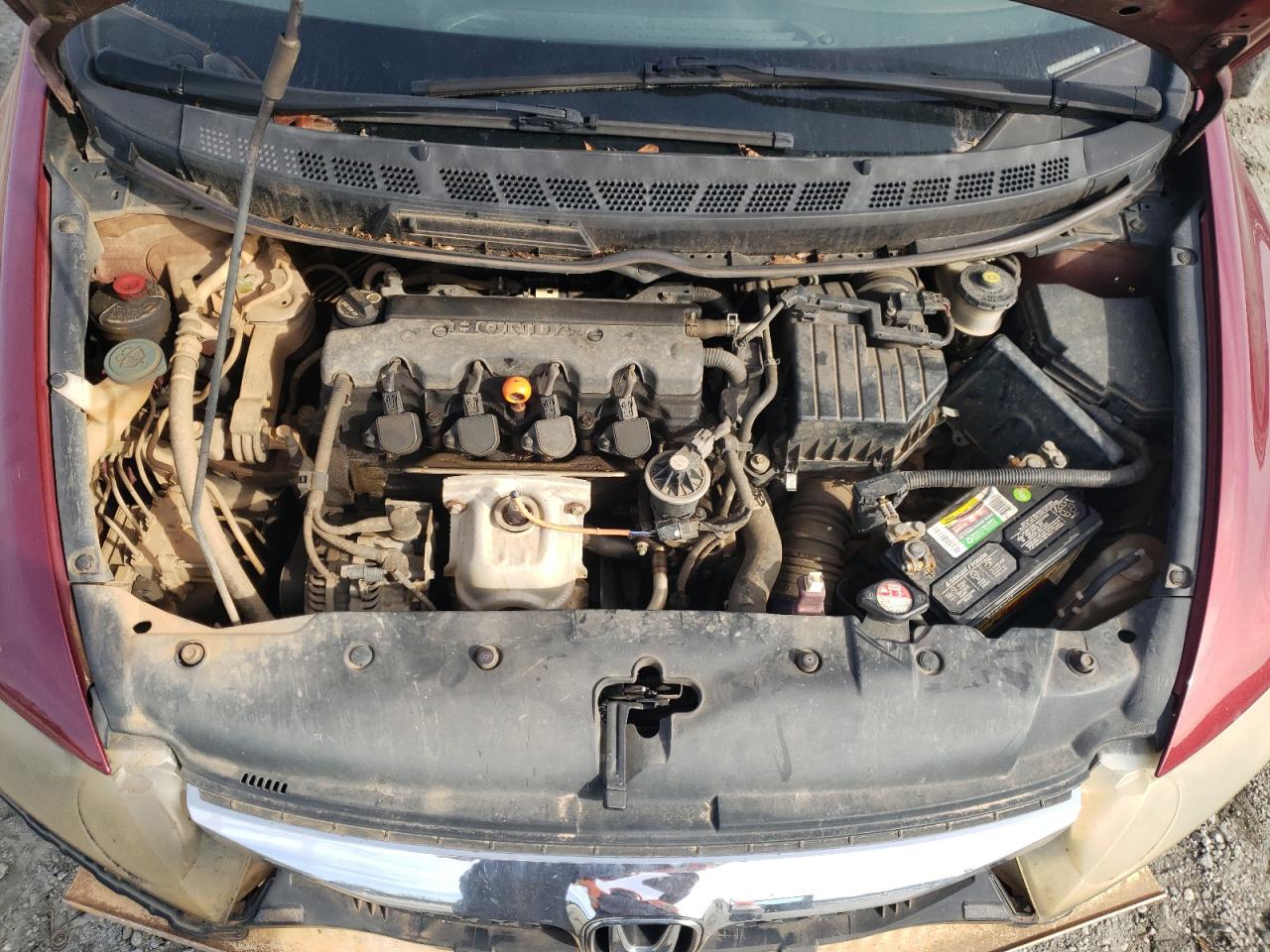2011 Honda Civic VIN 2HGFA1F54BH526082 Copart auction photo, water/flood damage thumbnail 11