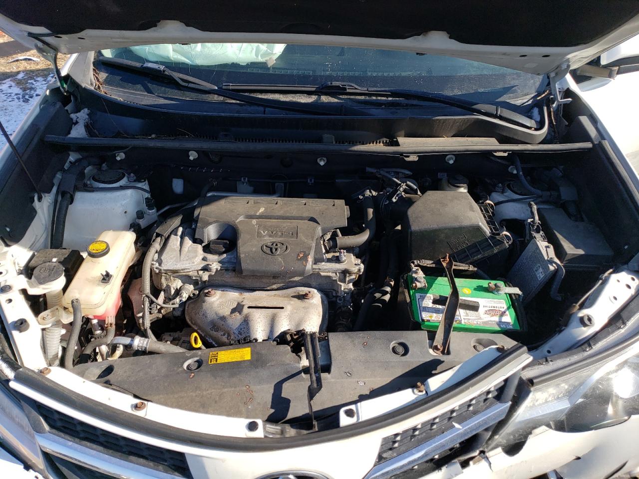 2015 Toyota RAV 4 VIN 2T3DFREV3FW270093 Copart auction photo, front end / side damage thumbnail 12