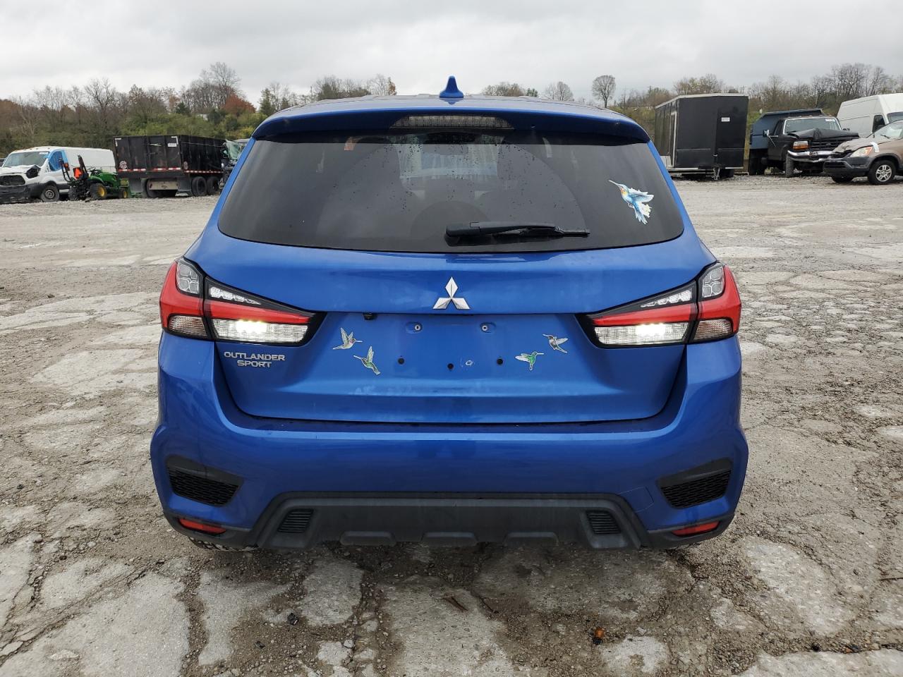 2021 Mitsubishi Outlander VIN JA4APUAU8MU021468 Copart auction photo, front end damage thumbnail 6