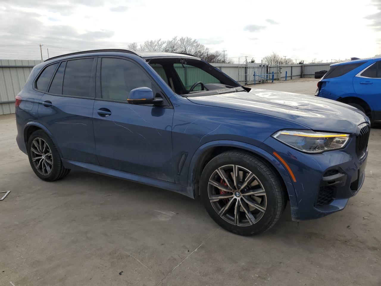 2022 BMW X5 VIN 5UXCR6C02N9K18315 Copart auction photo, hail damage thumbnail 4