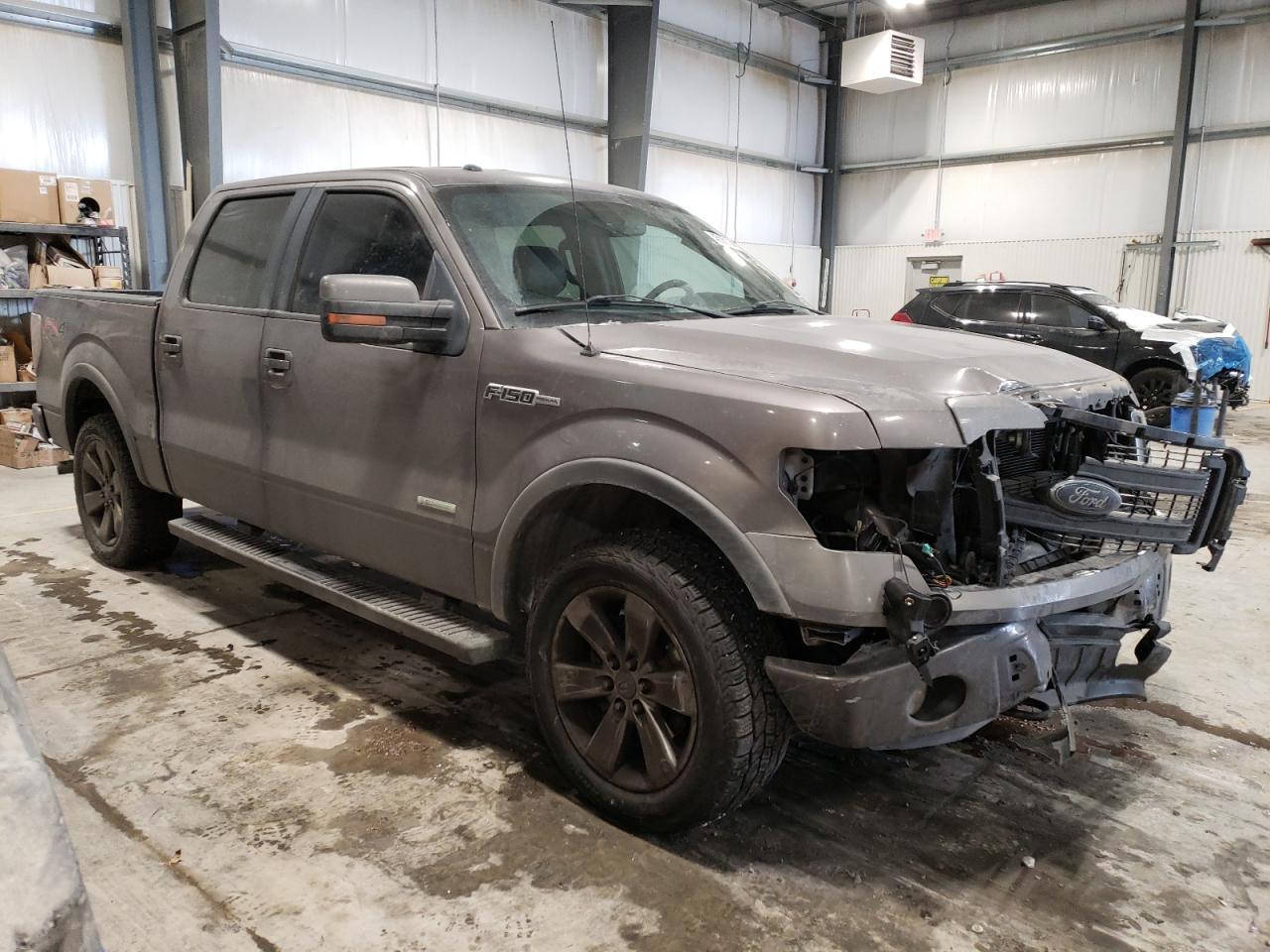 2014 Ford F-150 VIN 1FTFW1ET1EKE43917 Copart auction photo, front end / hail damage thumbnail 4