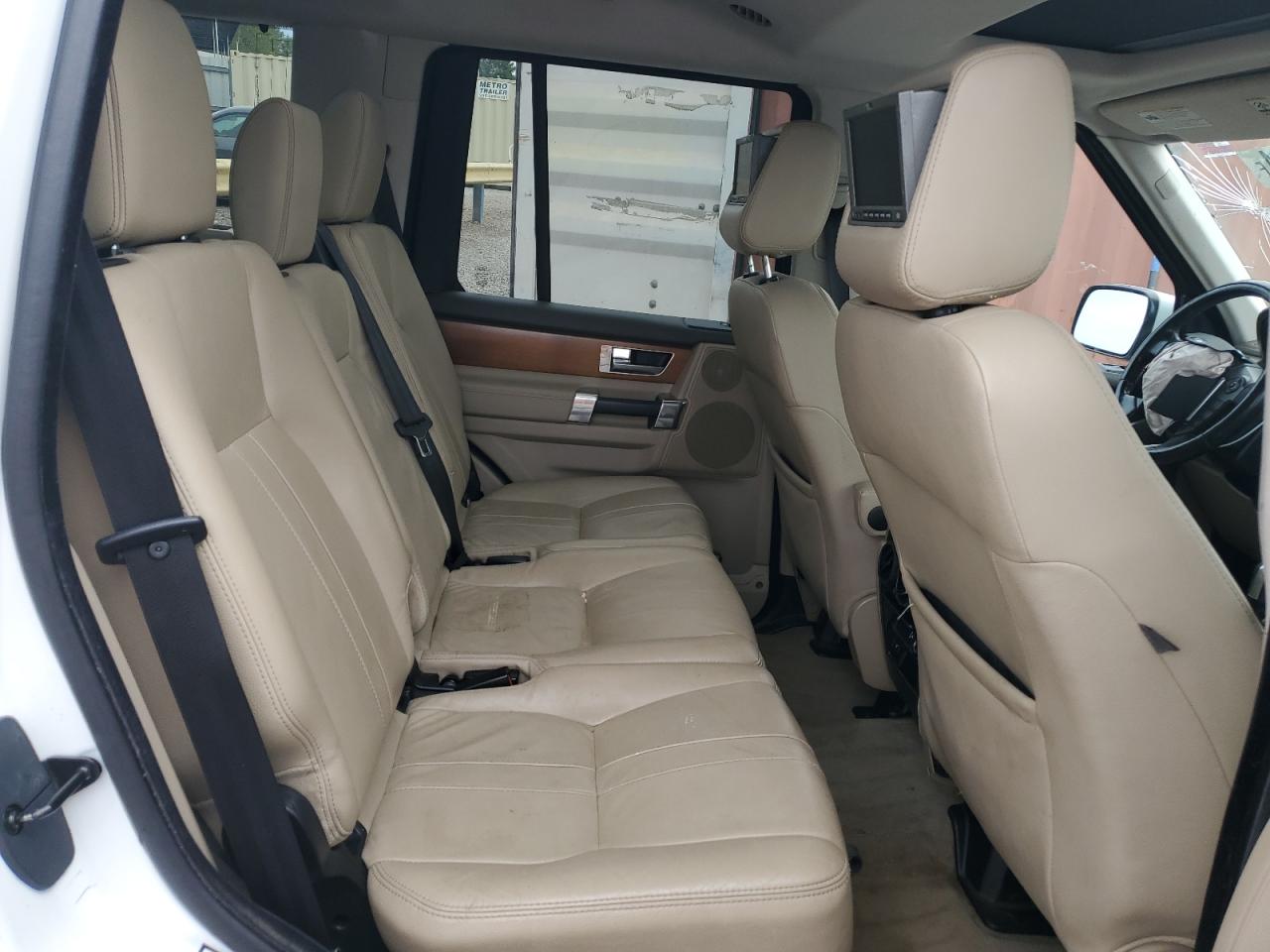2012 Land Rover LR4 VIN SALAG2D42CA641540 Copart auction photo, front end damage thumbnail 11