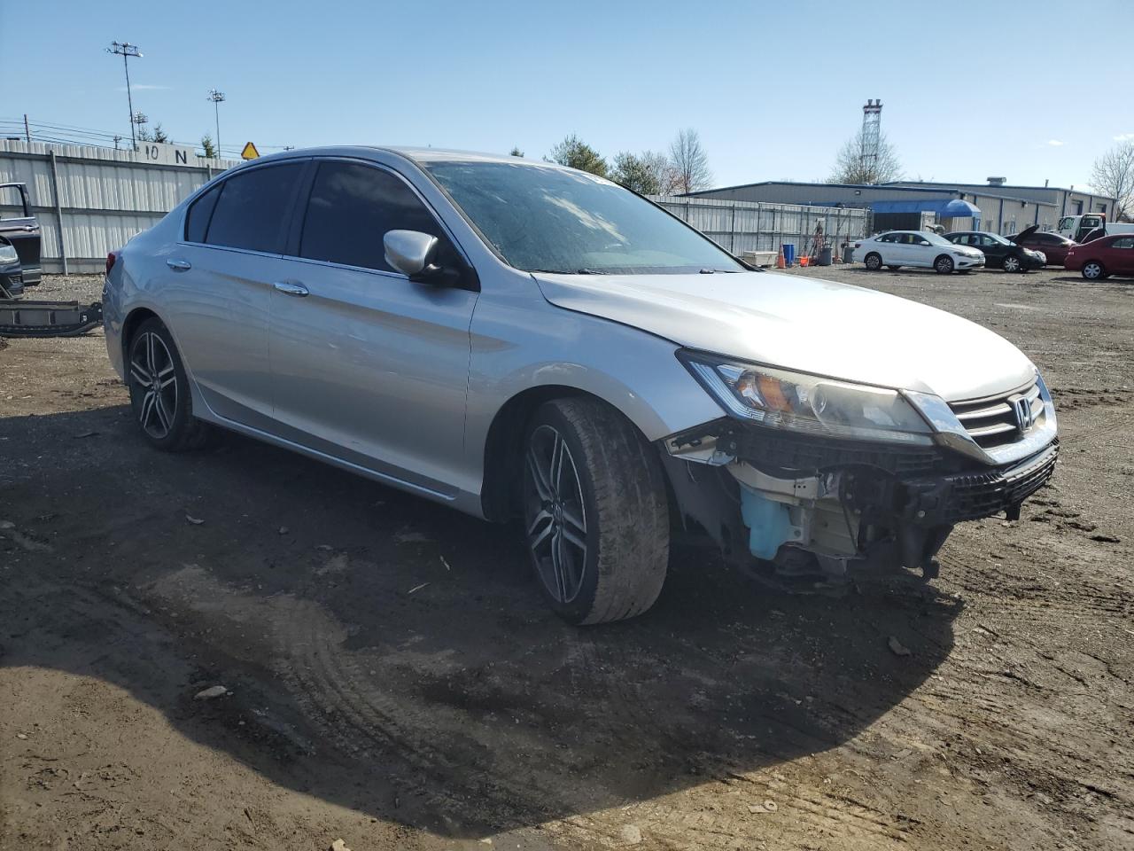 2014 Honda Accord VIN 1HGCR2F36EA245372 Copart auction photo, front end / minor dent/scratches damage thumbnail 4