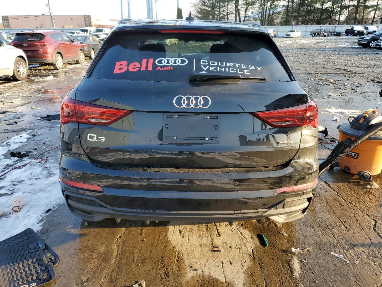 2024 Audi Q3 VIN WA1EECF34R1191336 Copart auction photo, front end / minor dent/scratches damage thumbnail 6