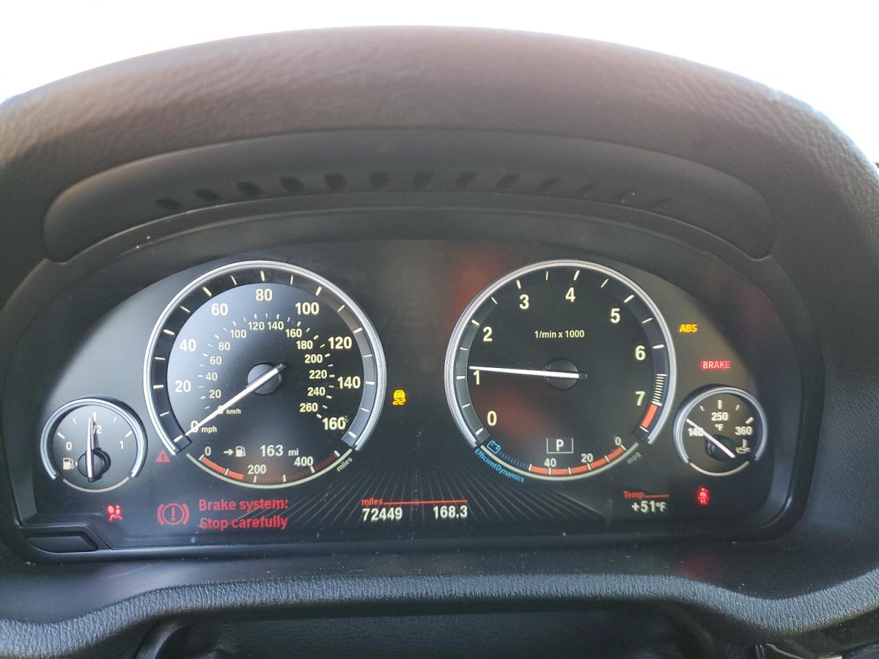 2016 BMW X3 VIN 5UXWX7C51G0S16888 Copart auction photo, side / front end damage thumbnail 9