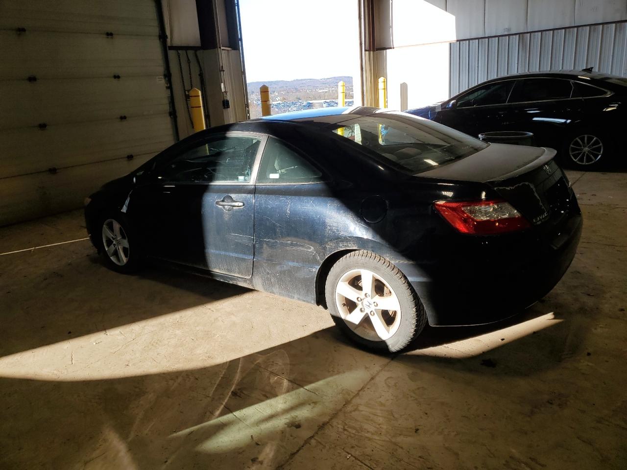 2007 Honda Civic VIN 2HGFG12837H577594 Copart auction photo, top/roof / rear end damage thumbnail 2