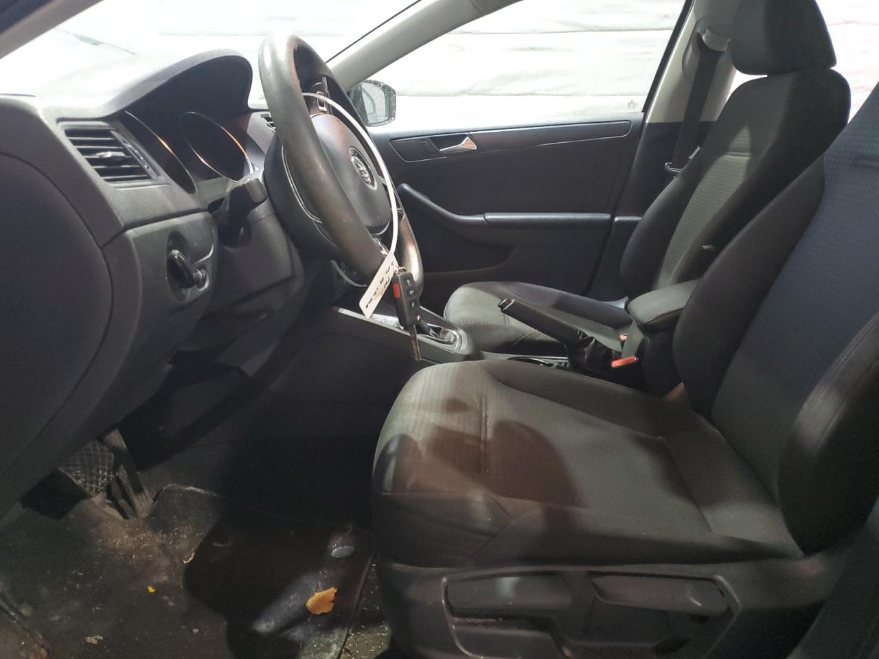 2015 Volkswagen Jetta VIN 3VW2K7AJ8FM334492 Copart auction photo, front end / side damage thumbnail 7
