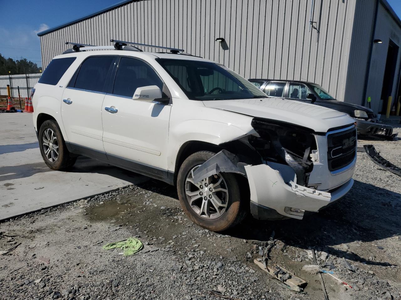 2015 GMC Acadia VIN 1GKKRSKD6FJ296496 Copart auction photo, front end damage thumbnail 4