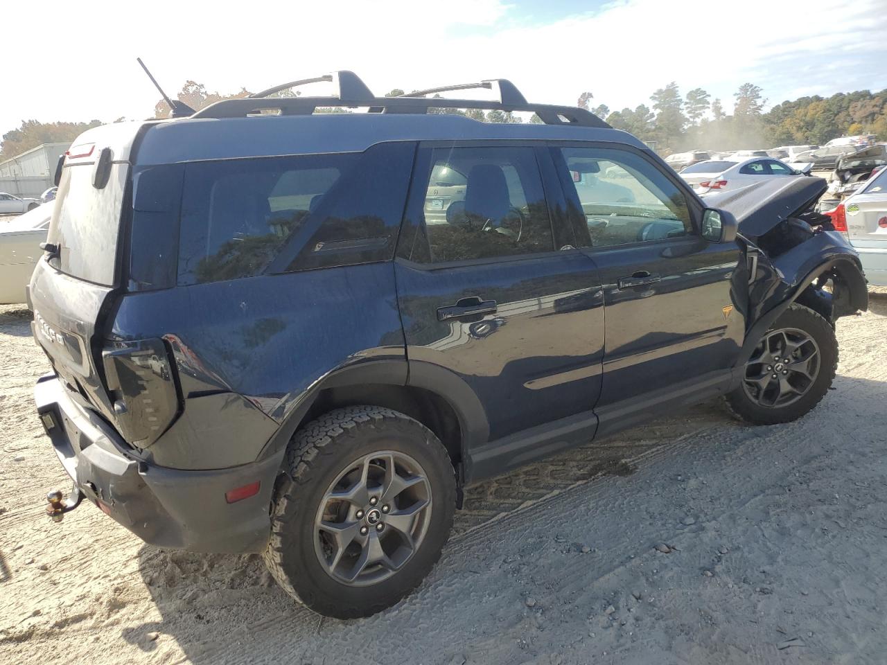 2021 Ford Bronco VIN 3FMCR9D98MRA06808 Copart auction photo, front end / rear end damage thumbnail 3