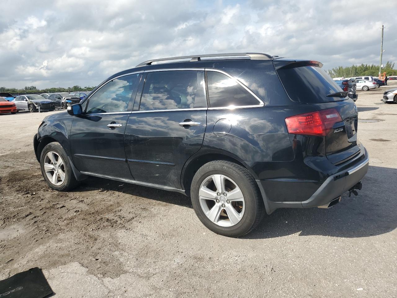 2010 Acura MDX VIN 2HNYD2H25AH530352 Copart auction photo, front end damage thumbnail 2