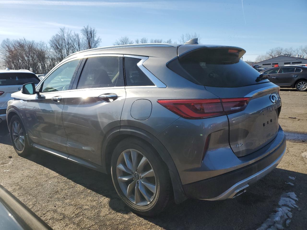 2021 Infiniti QX50 VIN 3PCAJ5BB2MF101156 Copart auction photo, front end damage thumbnail 2