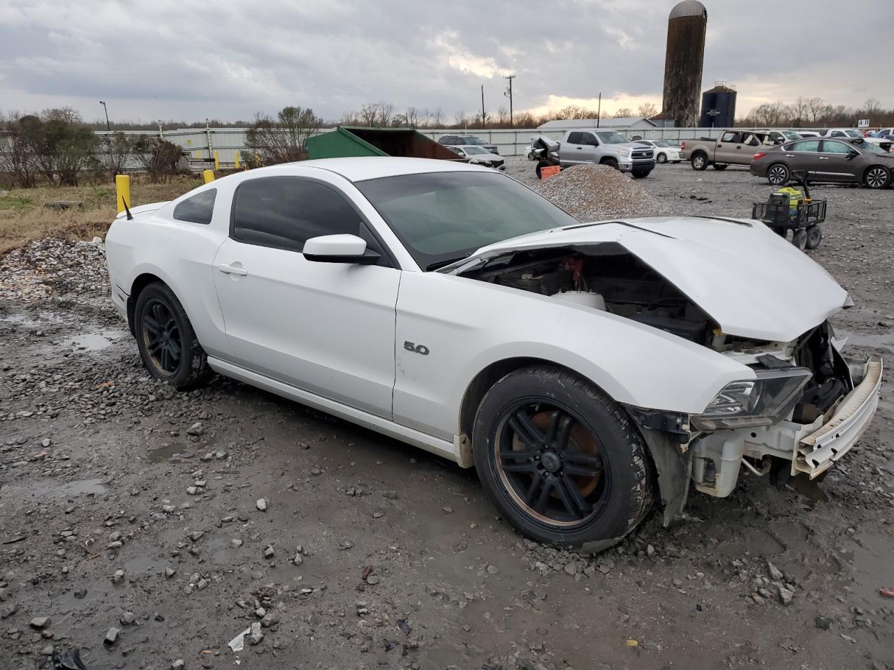 2014 Ford Mustang VIN 1ZVBP8CF5E5277088 Copart auction photo, front end damage thumbnail 4