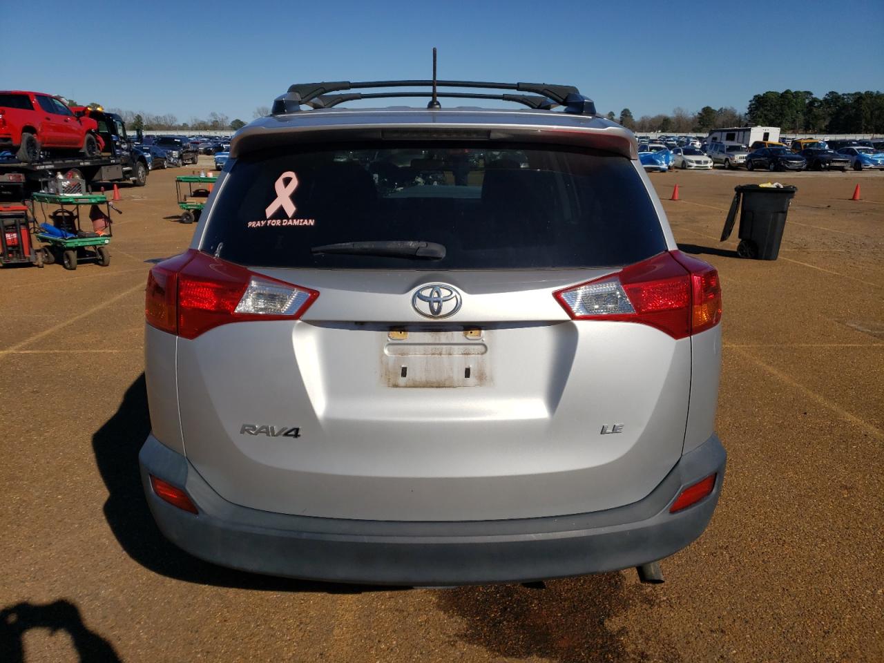 2015 Toyota RAV 4 VIN JTMZFREV0FJ033145 Copart auction photo, front end damage thumbnail 6