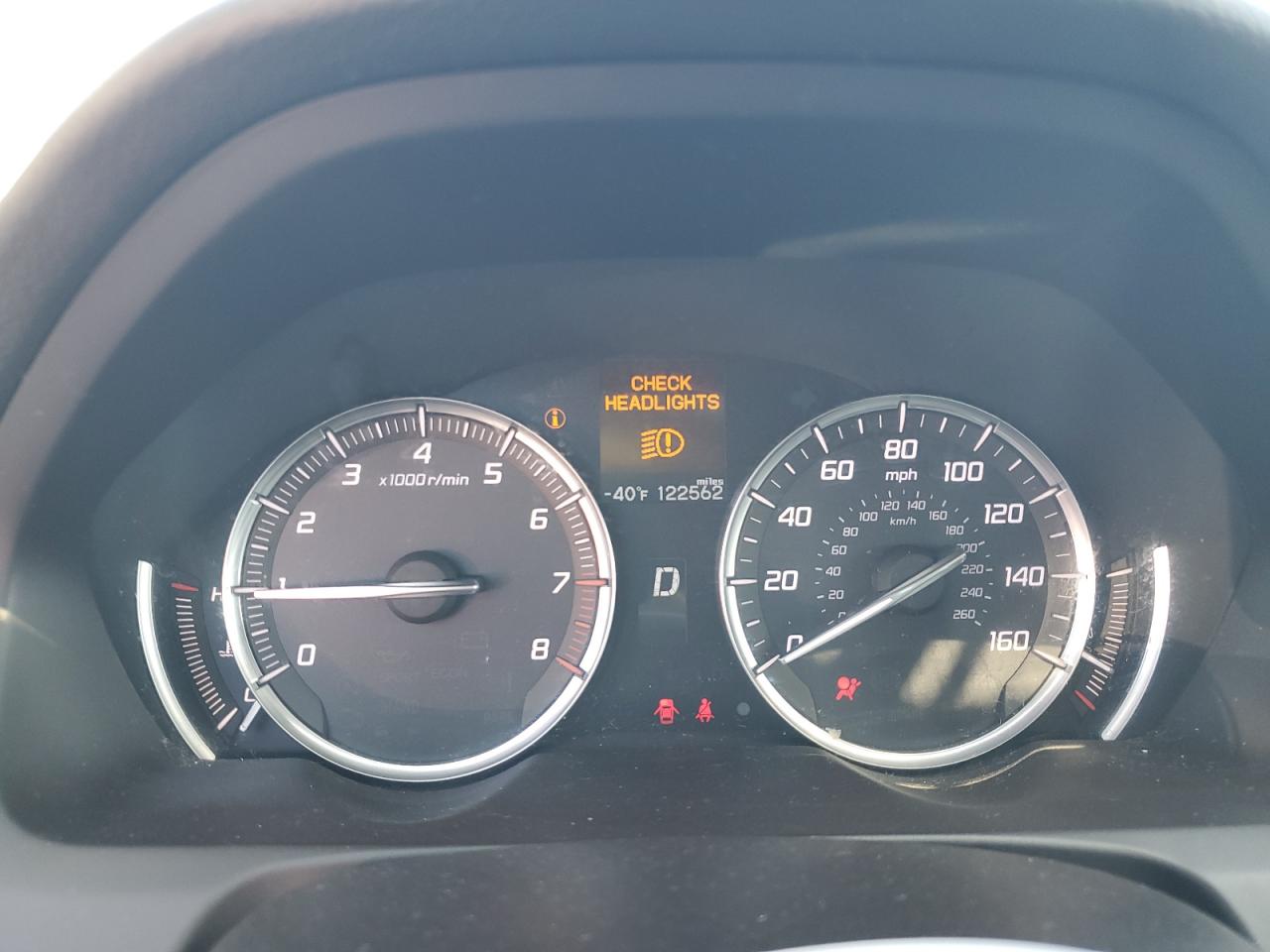 2016 Acura TLX VIN 19UUB1F34GA001659 Copart auction photo, front end damage thumbnail 9